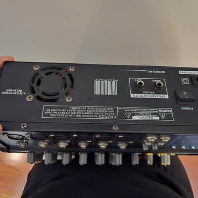 Nippon dj 6 channel powered mixer usb Dj 601u 2010s - Black image 3