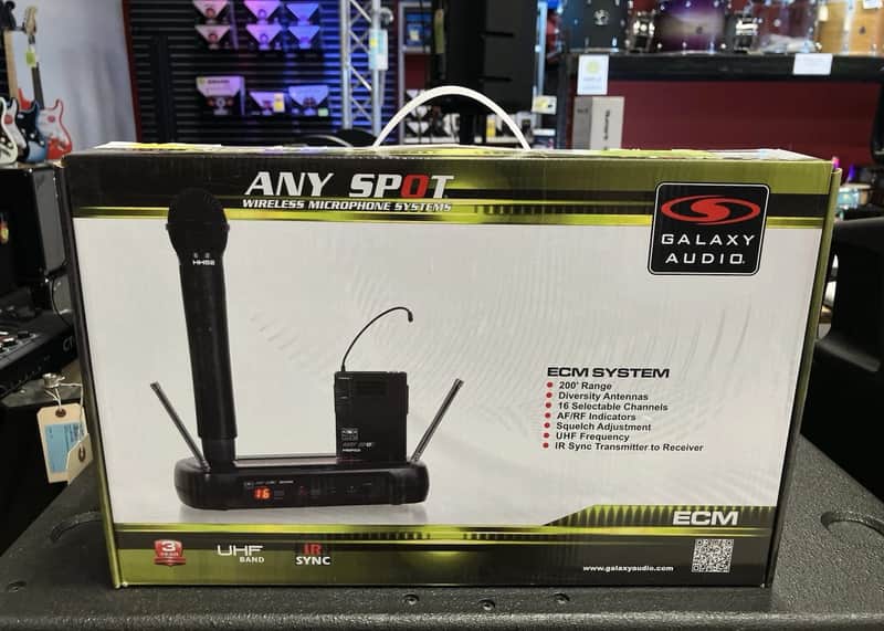 Galaxy Audio ECMR/HH52 Any Spot Wireless In-Ear Monitor System image 1