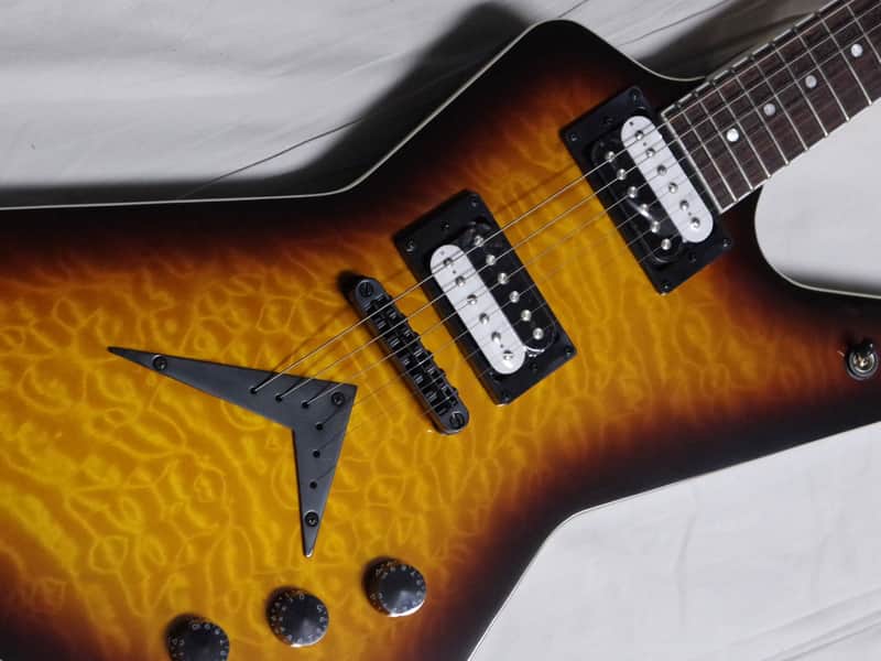 DEAN ZX Quilt Maple electric GUITAR Trans Brazilia - Bolt-on - NEW