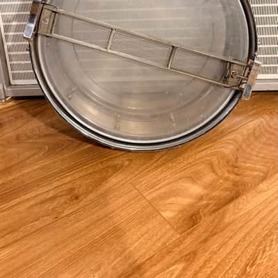 Rogers "7-Line" Dyna-Sonic 5x14" Brass Snare Drum with "Beavertail" Lugs 1963 - 1967 - Chrome image 10