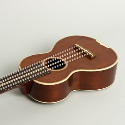 C. F. Martin  Style 3M Taropatch (1920), black chipboard case. image 7