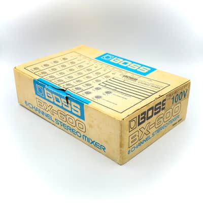 Boss BX-600 6 Channel Stereo Mixer With Original Box 1983 Made in Japan 350495 image 13