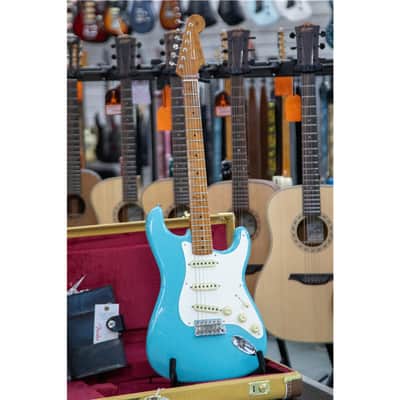 FENDER 58 Strat Journeyman Relic Aged Daphne Blue image 2