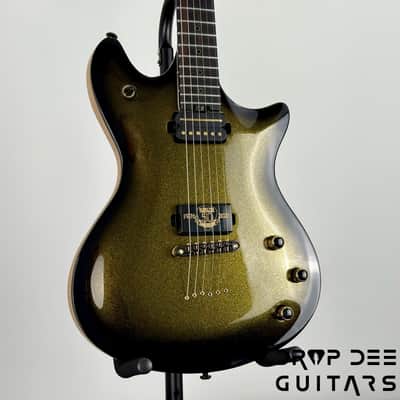 Schecter Diamond Series 50th Anniversary Tempest Electric Guitar - 50th Gold Burst image 3
