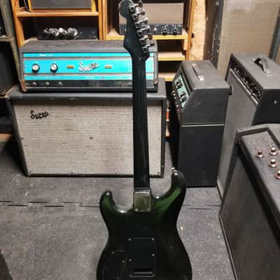 MIJ Floyd Rose Fender Stratocaster 1984 Black image 2