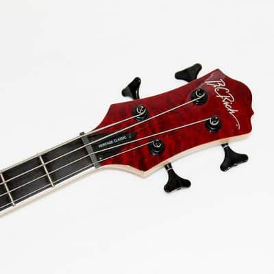 BC Rich HCMBTR Mockingbird Heritage Classic Electric Bass Guitar image 4