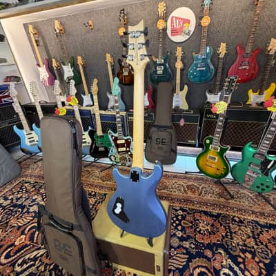 PRS SE CE 24 Standard Stoptail Satin Metallic Blue image 11