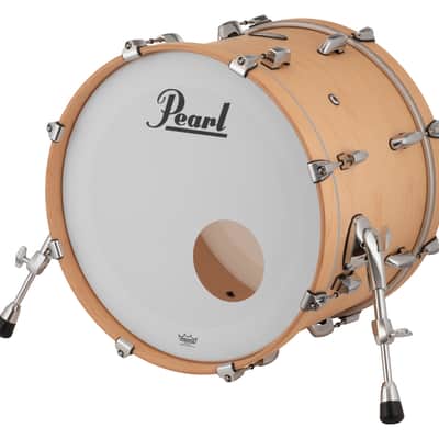 Pearl Masters Maple 20x14" Matte Natural Maple Premium Lacquer #111 Bass Kick Drum NO MOUNT | NEW | Authorized Dealer image 2