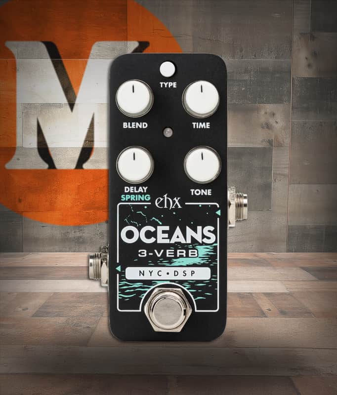 Electro-Harmonix Pico Oceans 3-Verb Multi-function Reverb (PICO OCEANS3) image 1