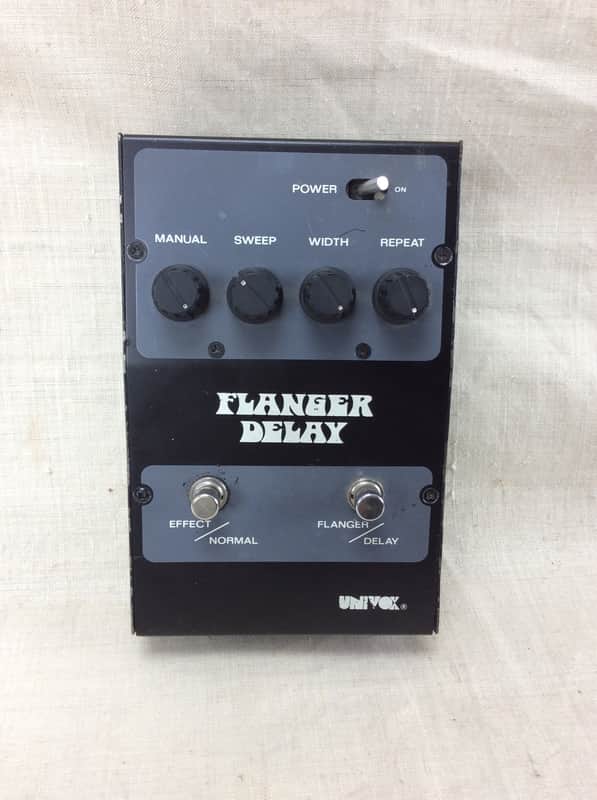 Vintage 1970's Univox FL-1000 Flanger-Delay Guitar Effect Pedal image 1