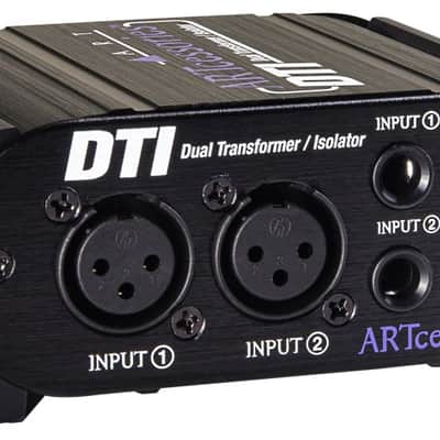 ART DTI Dual Transformer Isolator DI Box Passive Stereo Hum Eliminator image 3