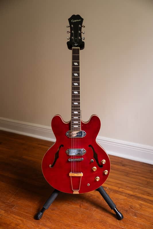 2003 Epiphone Casino – Cherry Red – Made in South Korea image 1