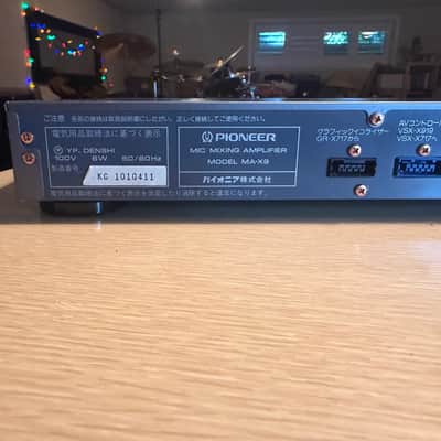 Pioneer MA-X9 Mic Mixer Echo Karaoke 1994 Japan Vintage Gray *SERVICED* V RARE🔥 image 10