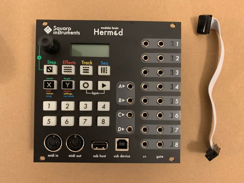 Squarp Instruments Hermod Modular Brain - Black image 1