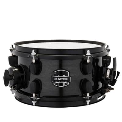 Mapex Mpx 10 In. x5.5 In. Maple/Poplar Hybrid Shell Side Snare Drum Trans Midnight Black (MPNMP0550BMB) image 2