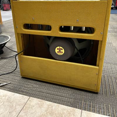 5F6-A Tweed Bassman, Vintage Jensen Vibranto 15" Beautiful image 4