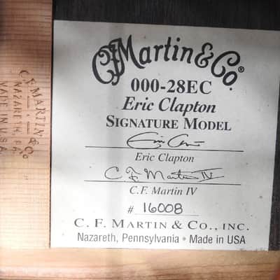 Martin Vintage Series Eric Clapton Signature 000-28EC 2010 image 13