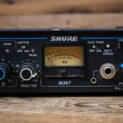 Shure M367 (M-367) Portable AC/DC 6-Channel Mic Mixer Remote U285048 image 5