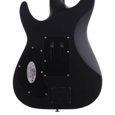 Schecter Damien Platinum 6 FR-S Sustainiac Electric Guitar Satin Black image 6