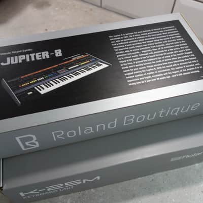 Roland JP-08 Boutique Series Synthesizer Module with K-25m Keyboard 2015 - Present - Black image 15