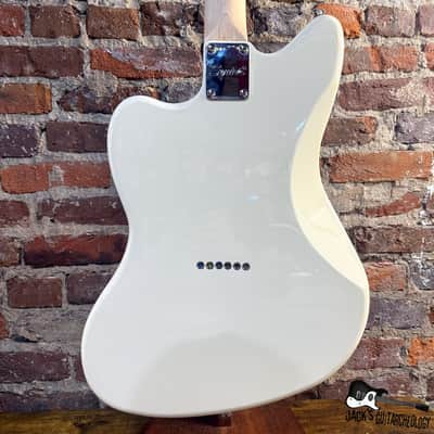 Squier Paranormal Jazzmaster XII Electric Guitar (2020s - Olympic White) image 8