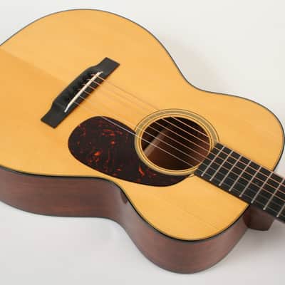 Martin Custom Shop 0 Size 18 Style Adirondack Top Sinker Mahogany Back 1930s Style V Neck GE Spec image 3