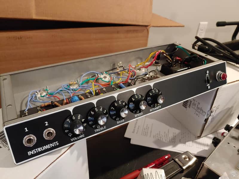 AA764 Vibro Champ  clone w/out tubes image 1