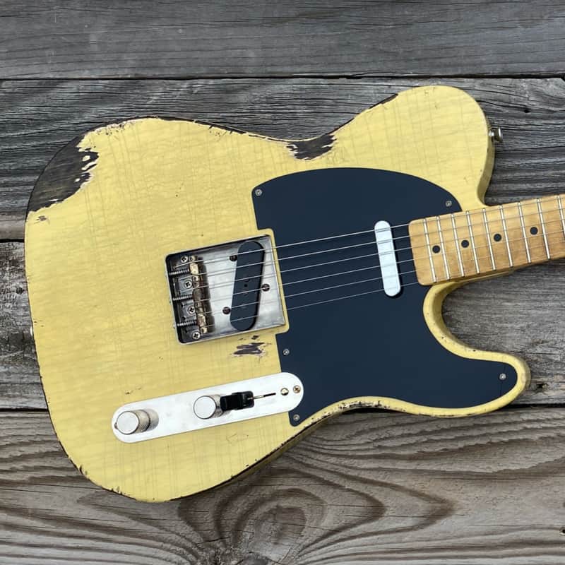 Cerutti Custom Guitars Sicario Custom T-Style 2024 - Butterscotch Blonde image 1