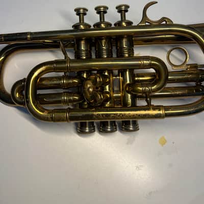 Henry Selmer Paris Depose Cornet Long 1935 Serial # 1431 J Giles Collection image 25