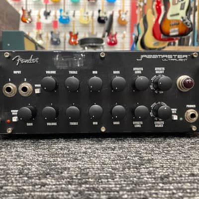 Fender JazzMaster Ultralight Guitar Amplifier Head, 250 Watts, Black image 1