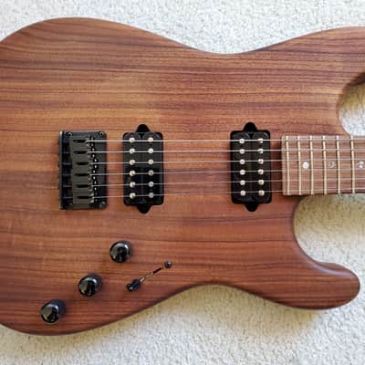 Suhr Classic Custom  Koa with Solid Pau Ferro Neck image 3