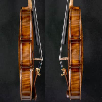 Amazing Sounding Violin Master Wang's Own Work 200-y old Spruce No. W58 image 5