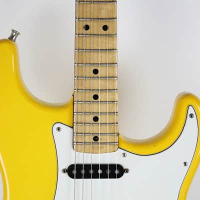 RARE 1981 Vintage Fender Stratocaster Hardtail ~Monaco Yellow~ Maple Neck STRAT +OHSC USA 1970s 1980s image 8
