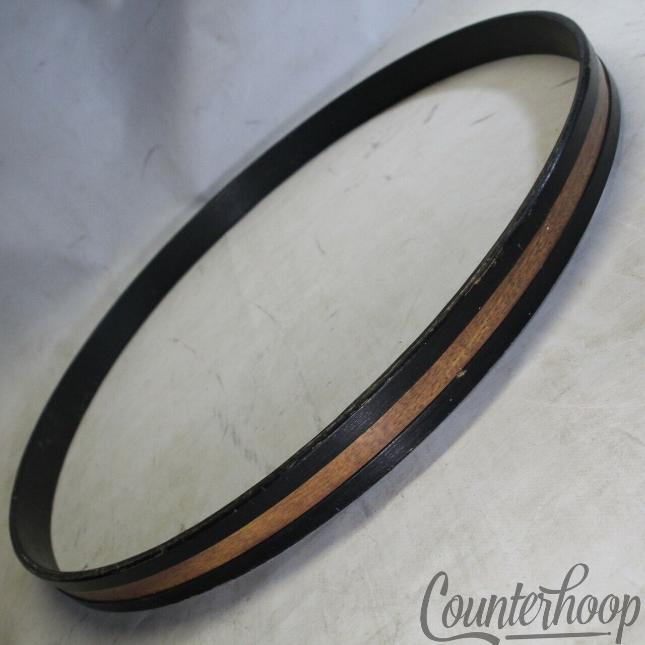 Rogers 22"Koa Hoop/Rim Powertone Fullerton Vintage70s 6Ply Maple Wood Wrap Inlay — main photograph