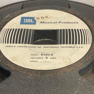 JBL E120-8 12" 8Ω Speaker image 5