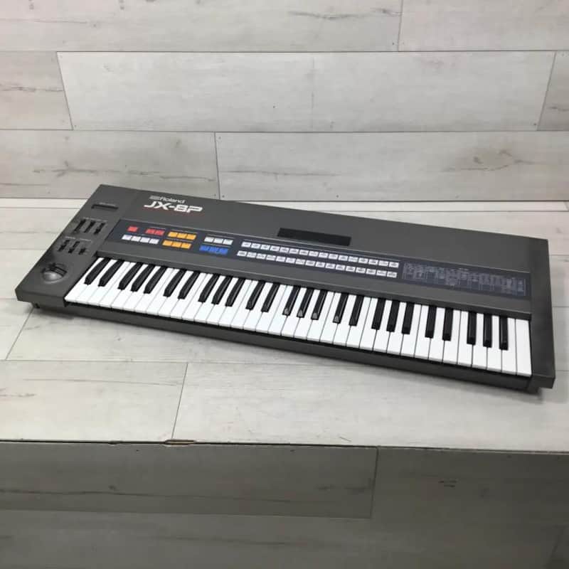 Roland JX-8P 61-Key Polyphonic Synthesizer 1984 - 1986 - Black image 1