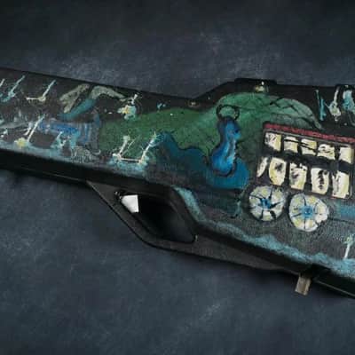 Gibson Les Paul Studio 2004 - Ebony - Chainsaw case - repaired image 20
