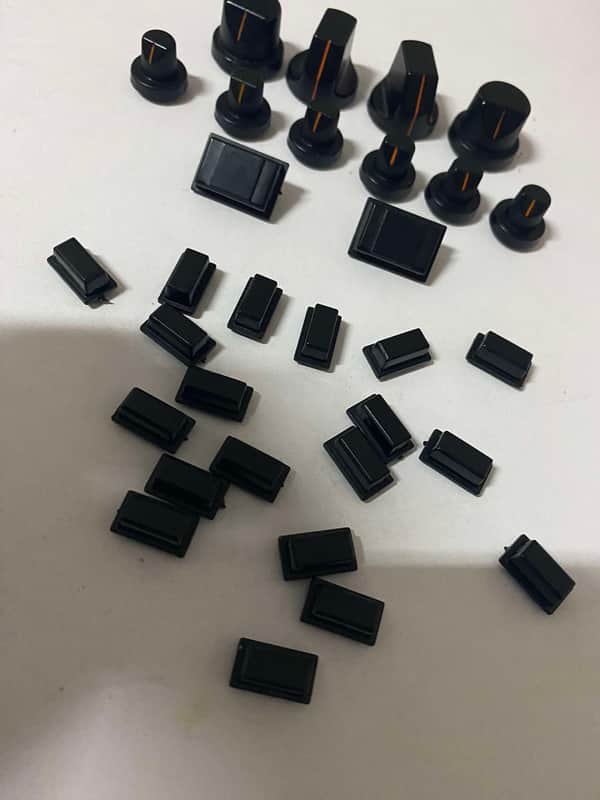 TR-606 / RE-606 Black knobs SET - Affordable Upgrade for Your Gear