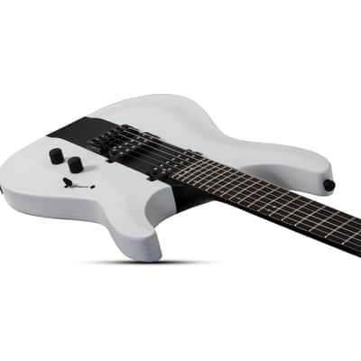 Schecter C-1 Rob Scallon Satin White Open Pore - Electric Guitar image 6