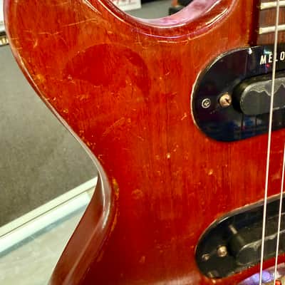 Immagine Gibson 1965 Melody Maker Vintage Electric, Cherry with Gig Bag - Pre Owned - 8