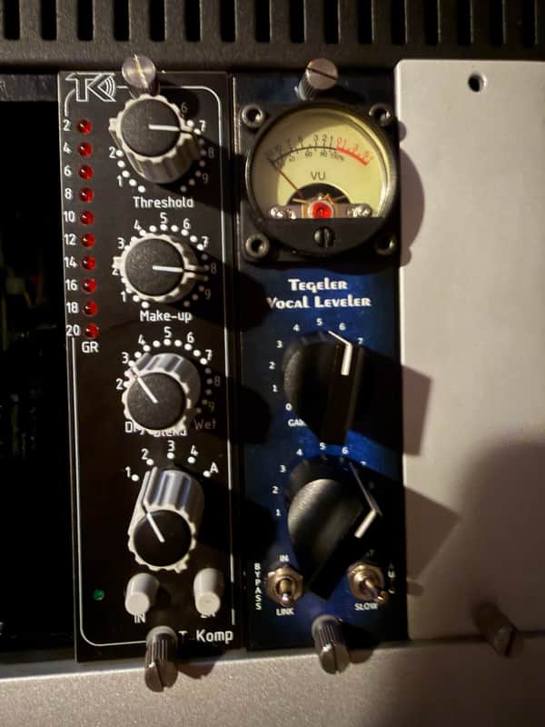 TK Audio T-Komp 500 500-Series Compressor Module 2022 - Present - Black image 1