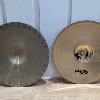 Vintage Paiste 14" - Sound Creation Dark Bottom / Sound Formula Reflector Top image 4