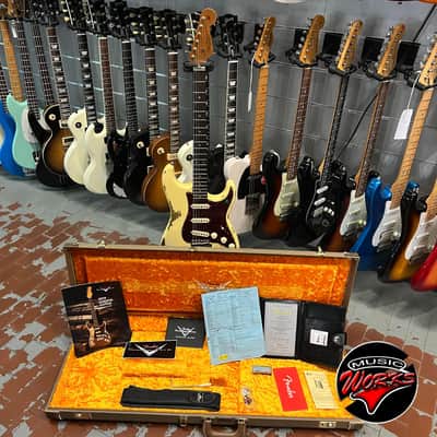 Fender Custom Shop Limited 60 Stratocaster Roasted Heavy Relic Aged Vintage White image 10