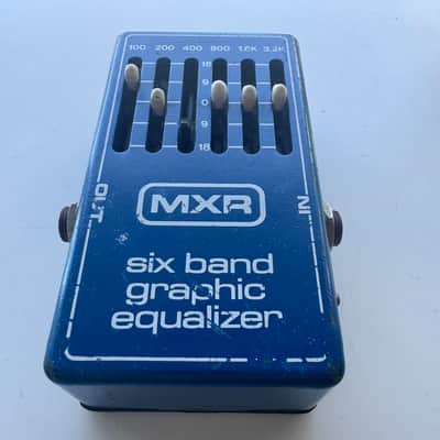 ギター MXR six band graphic equalizer vintage Feature – 1981 MXR Six Band Graphic Equalizer