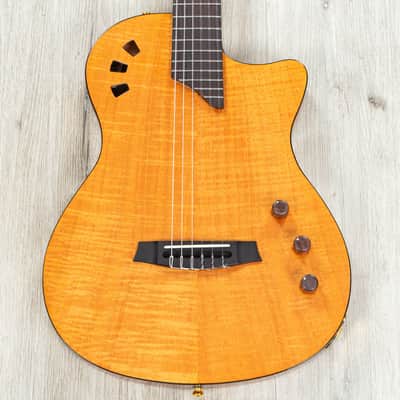 Cordoba Stage Electric Nylon String Guitar, Pau Ferro Fretboard, Natural Amber image 2
