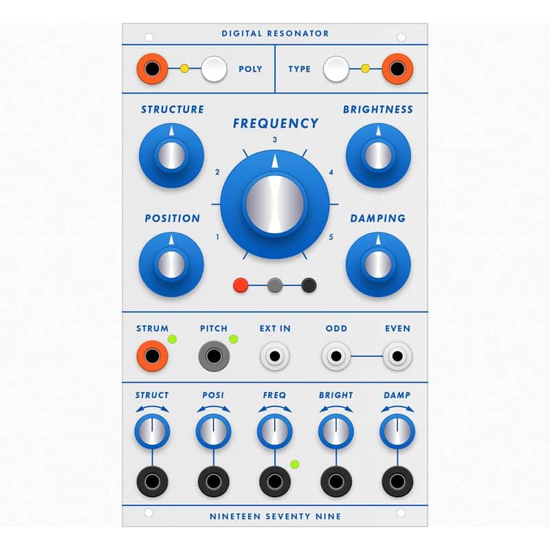 1979 DR Buchla Format Digital Resonator Module (Rings) image 1