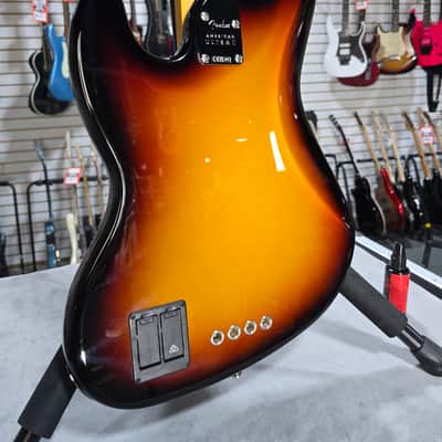 Fender American Ultra II Jazz Bass - Ultraburst, Ebony Fingerboard w/OHSC & PLEK*D #660 image 6