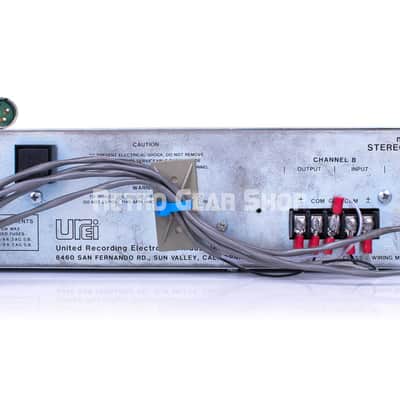 Urei 1178 Dual Peak Stereo Limiter Compressor Vintage Rare image 3