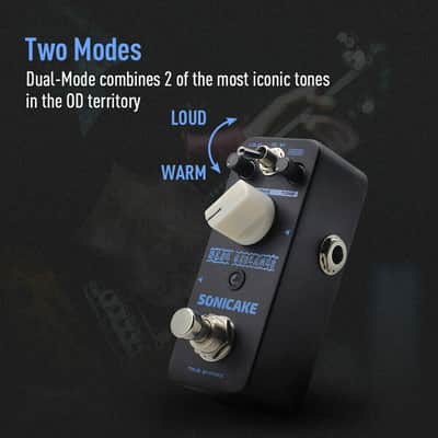 Sonicake Blue Skreamer Vintage Dumble Blues Analog Overdrive Guitar Effect Pedal,price include the import duty to US buyer image 3