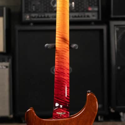 PRS Private Stock Custom 24-08 Semi-Hollow Electric Guitar Dragon's Breath Glow with Hardshell Case - Used image 9